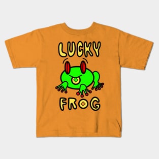 Lucky Leap Year Frog Kids T-Shirt